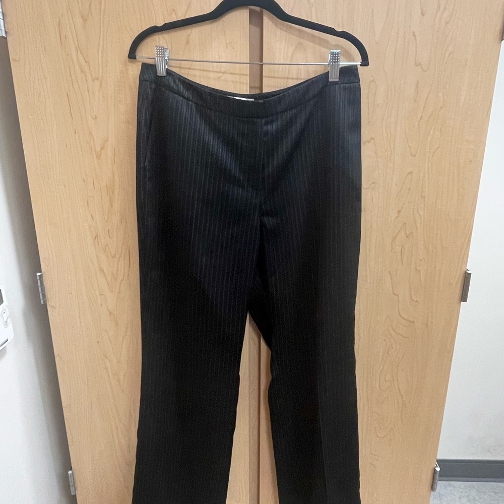 Dressbarn Pinstripe Dress Pants